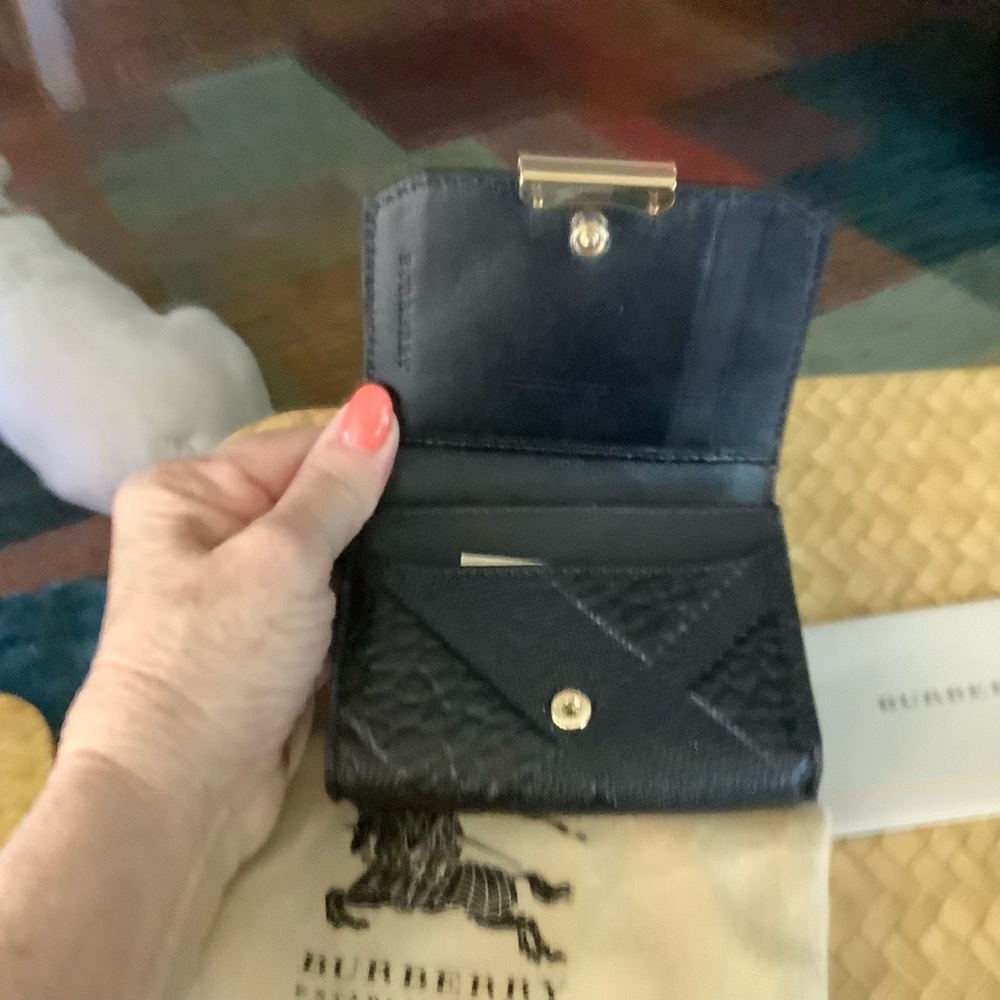 Burberry Brand new unused card holder with dust bag